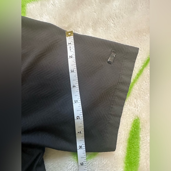 Nike Dri-Fit Tiger Woods Collection Golf Polo Shirt Striped Black Men's XL - Picture 7 of 9